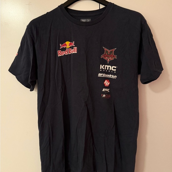 Navy Red Bull Racing MotoGP t-shirt size L #motorsport - Picture 1 of 4